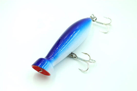 Deep Blue | 5.5” (inch) 2.5 oz Custom Wood Popper | Spray Popper